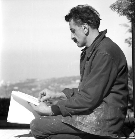 photo ABBOUD, Portrait en mars 1969, Mont Liban.
