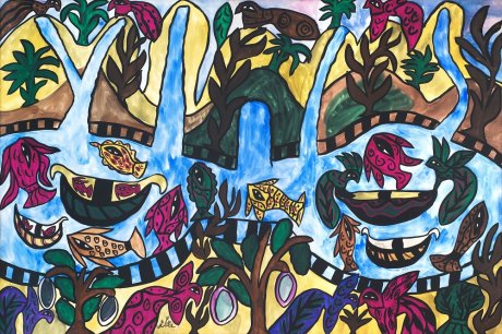 photo BAYA. Paysage (Jardin d'Eden).