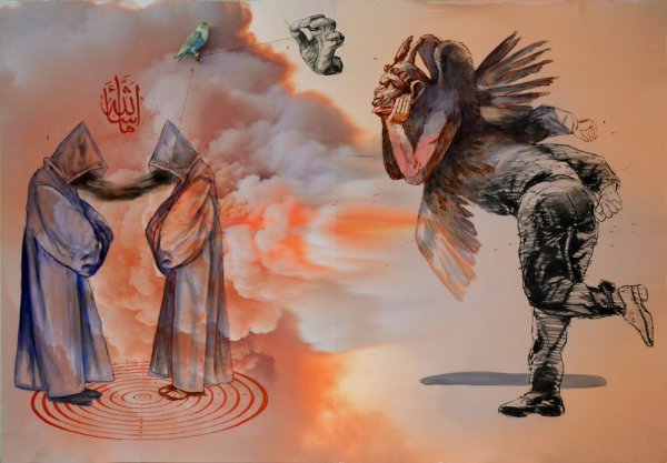 photo LEKLETI, Noyée dans la poussière de la lumière.